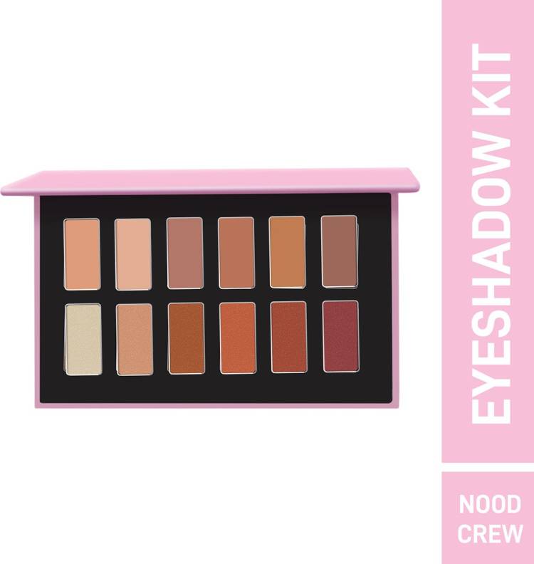 MyGlamm POPxo 12 Eyeshadow Kit-Nood Crew-30gm 30 g Price in India