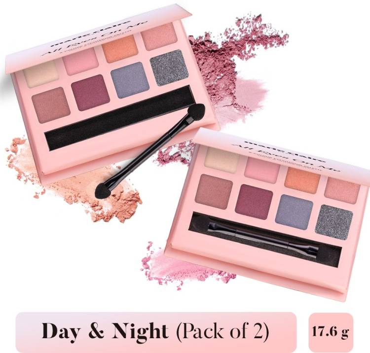 Marie Claire Paris Eyeshadow Palette All Eyes on Me - Day and Night 17.6 g Price in India