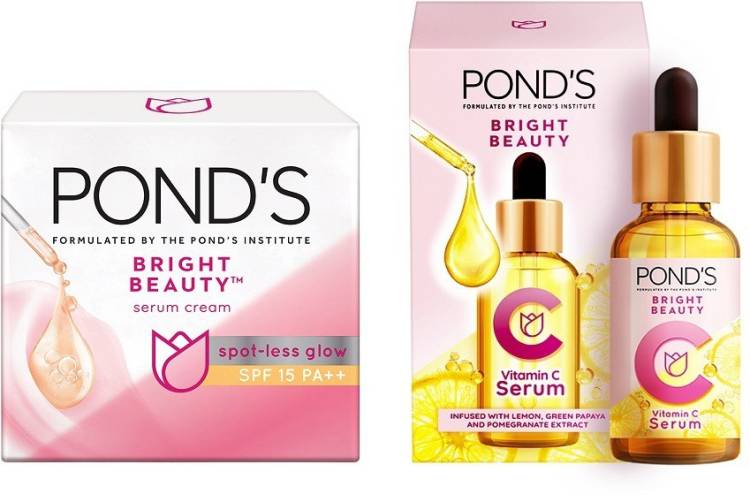 POND's Bright Beauty Fairness Cream & Vitamin C Serum Price in India