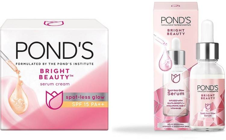 POND's Bright Beauty Spotless Glow Fairness Cream & Serum Price in India
