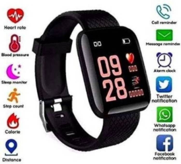 itup DKE id116 Bluetooth Fitness Smart Watch Smartwatch Price in India