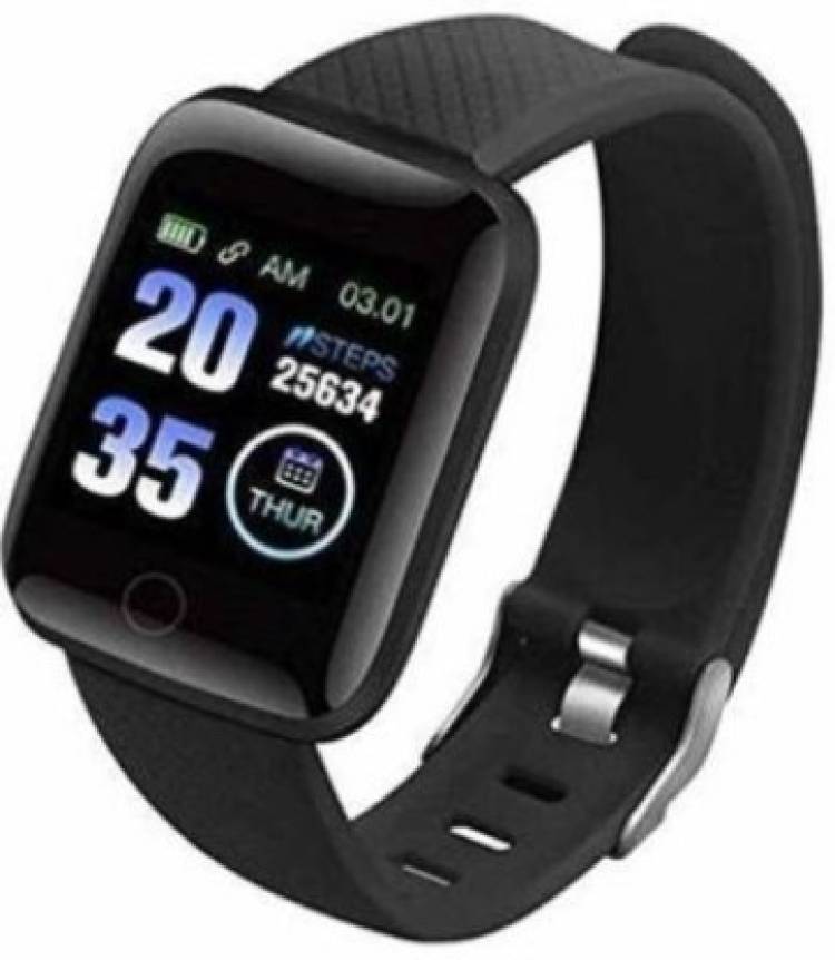 Dolchi FHV ID116 Smart Health Band Watch with SPO2 & Heart Rate Monitor Smartwatch Price in India