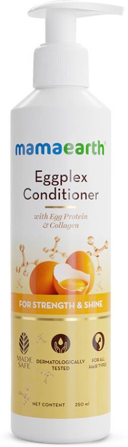 MamaEarth Eggplex Conditioner, for Strong Hair with Egg Protein & Collagen Price in India