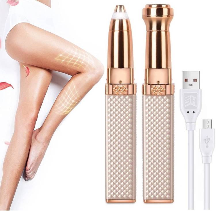 MACVL5 Eyebrow Trimmer & Facial Hair Removal for Women, 2 in 1 Eyebrow Cordless Epilator Price in India