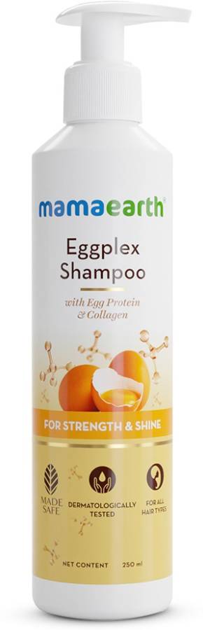MamaEarth Eggplex Shampoo, for Strong Hair with Egg Protein & Collagen Price in India