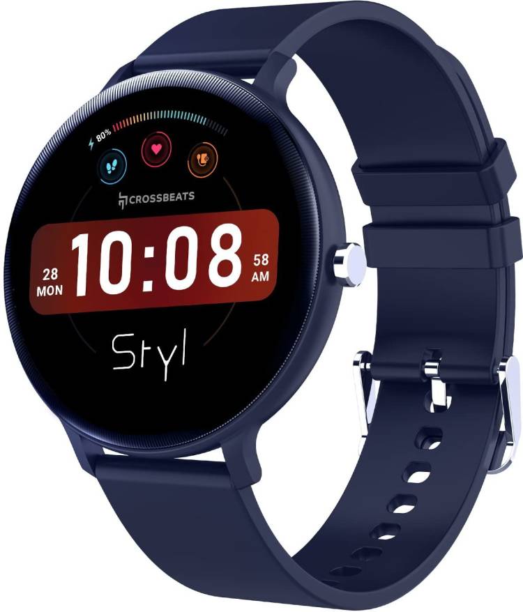 CrossBeats Orbit STYL Multi Sport Modes with Built-in Games Smartwatch Price in India