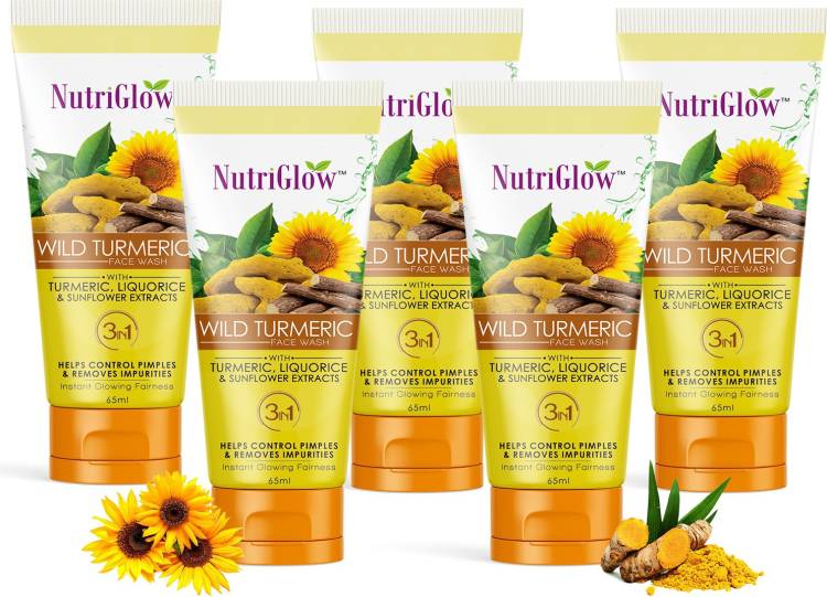 NutriGlow 5 WILD TURMERIC FACE WASH Face Wash Price in India
