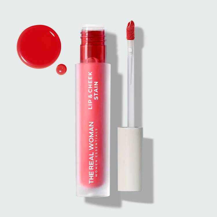 THE REAL WOMAN Lip and Cheek Stain | Waterproof Lip Stain Price in India