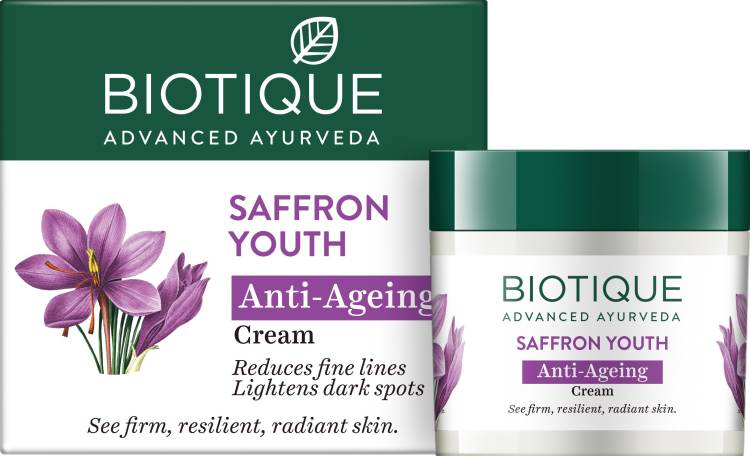BIOTIQUE SAFFRON YOUTH Anti-Ageing Cream Price in India
