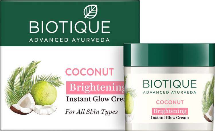 BIOTIQUE Bio Coconut Whitening & Brightening Cream 175Gm Price in India