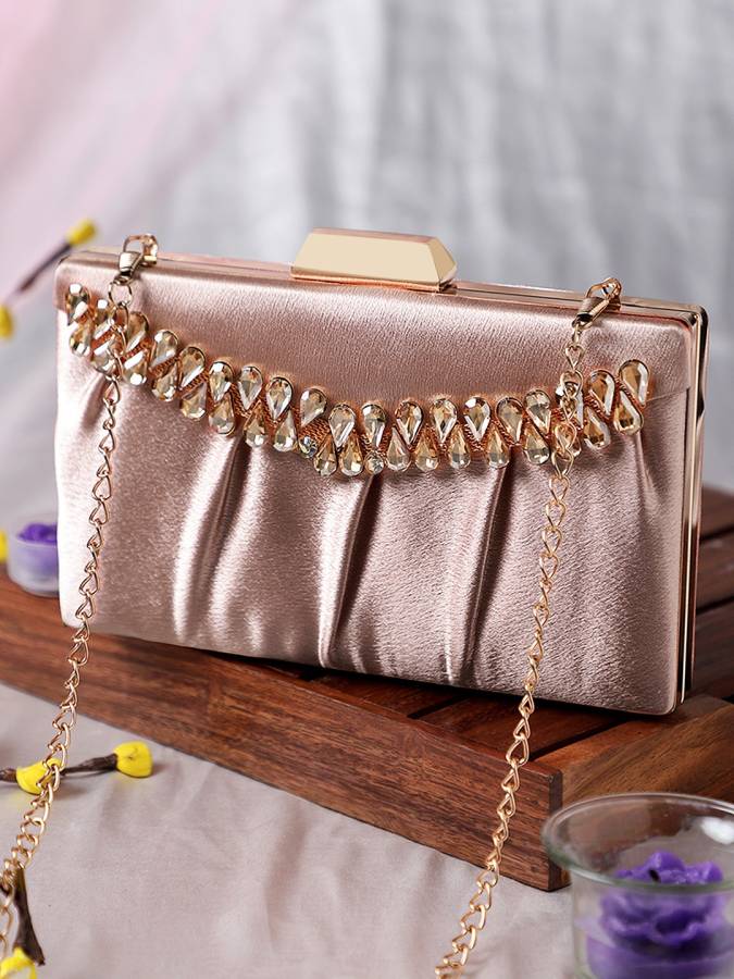 Party Purple  Clutch Price in India