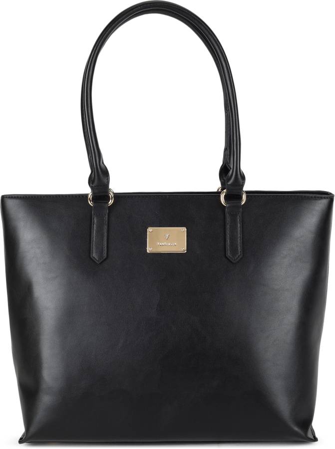 Women Black Hand-held Bag Price in India