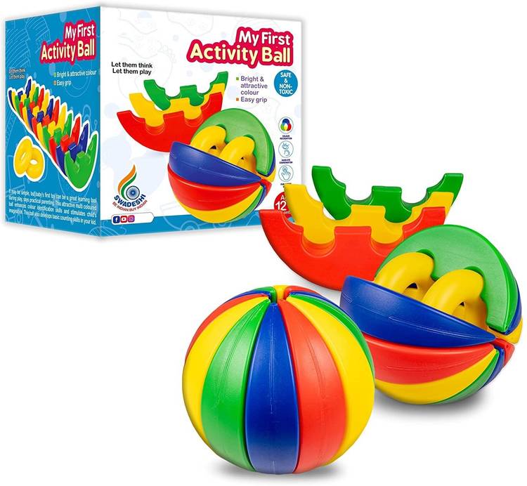 GREEN WAY Activity Ball, Learning Activity Toy 12 Months+ Infant And Preschool Toys