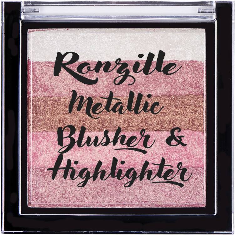 RONZILLE Radiant Pigmented Shimmer Brick Highlighter-03 Highlighter Price in India