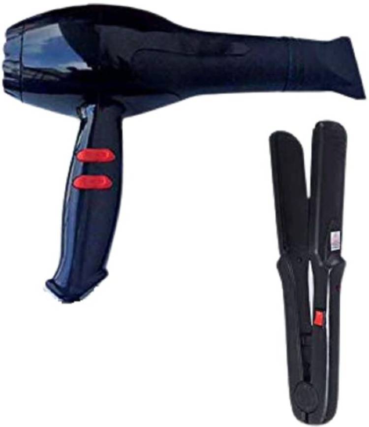 PTITSA PACK OF PROFESSIONAL 6130 HAIR DRYER 1800W WITH NHC 522 STRAIGHTENER Hair Dryer Price in India