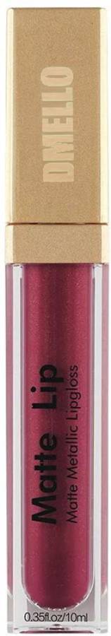 DMELLO Matte Metallic Lipgloss Matte Lip ,Shade-02 (Pack Of 1) Price in India