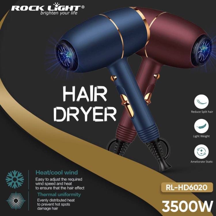Sk world RL6020 hair dryer with rich look with premium quality 3500w Hair Dryer Price in India