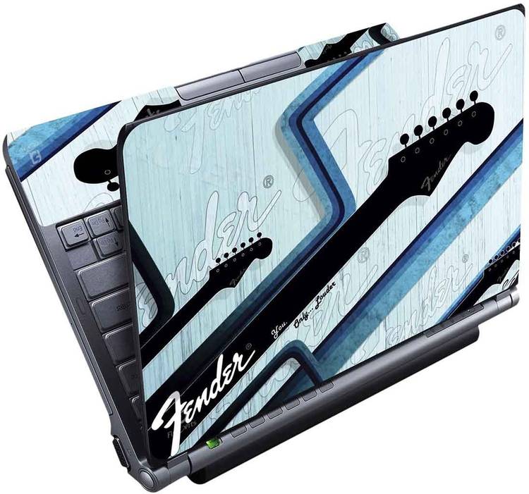 FineArts Guitar Full Panel Vinyl Laptop Decal 15.6