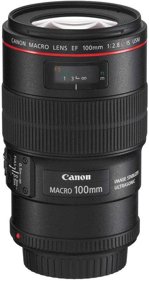 Canon EF 100 mm f/2.8L Macro IS USM Lens
