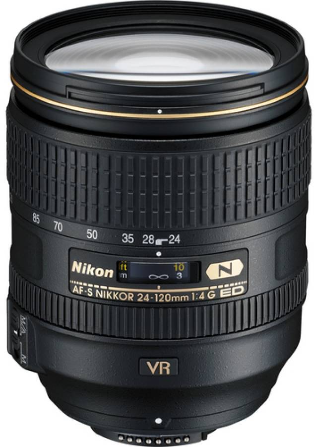 Nikon AF-S NIKKOR 24 - 120 mm f/4G ED VR   Lens