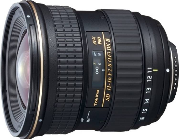 Tokina AT-X 116 PRO DX II AF 11 - 16 mm f/2.8 for Canon Digital SLR  Lens