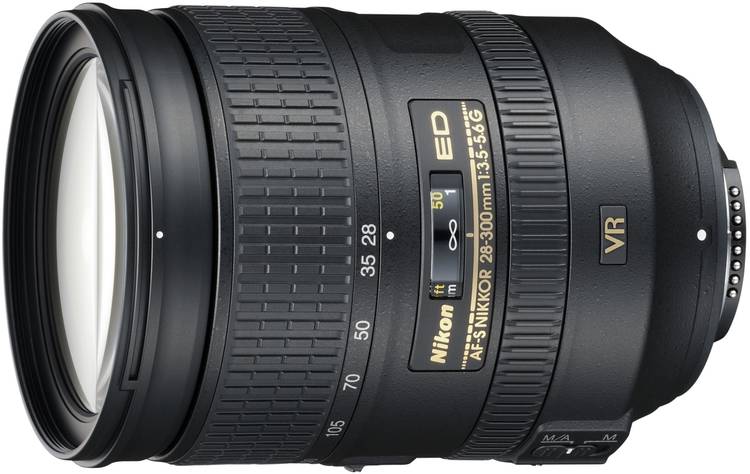 Nikon AF-S NIKKOR 28 - 300 mm f/3.5-5.6G ED VR  Lens