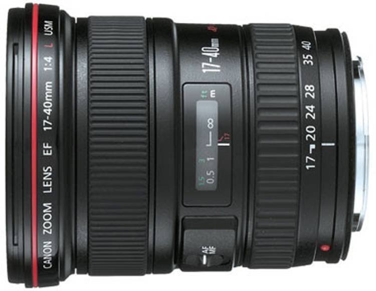 Canon EF 17 - 40 mm f/4L USM  Lens