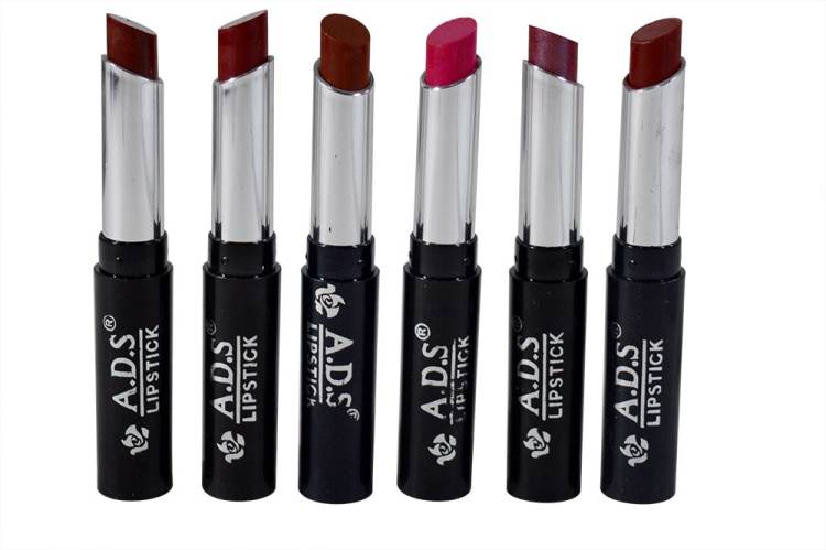 ads Glossy Lipstick Pack of 6 Price in India