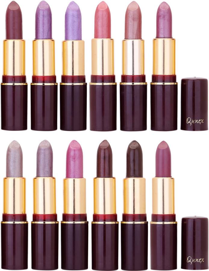 Qunex Rich Colour Lipstick Wholesale Combo 1105201608 Price in India