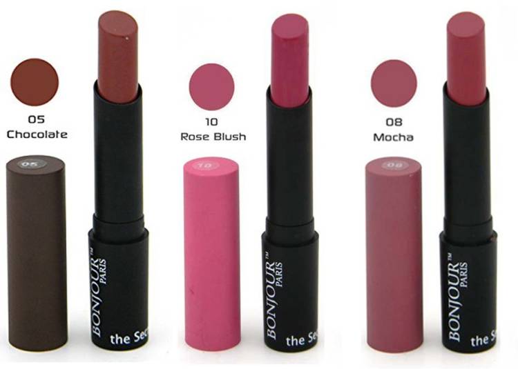 BONJOUR PARIS Color Cap Lipstick 10-08-05 Price in India