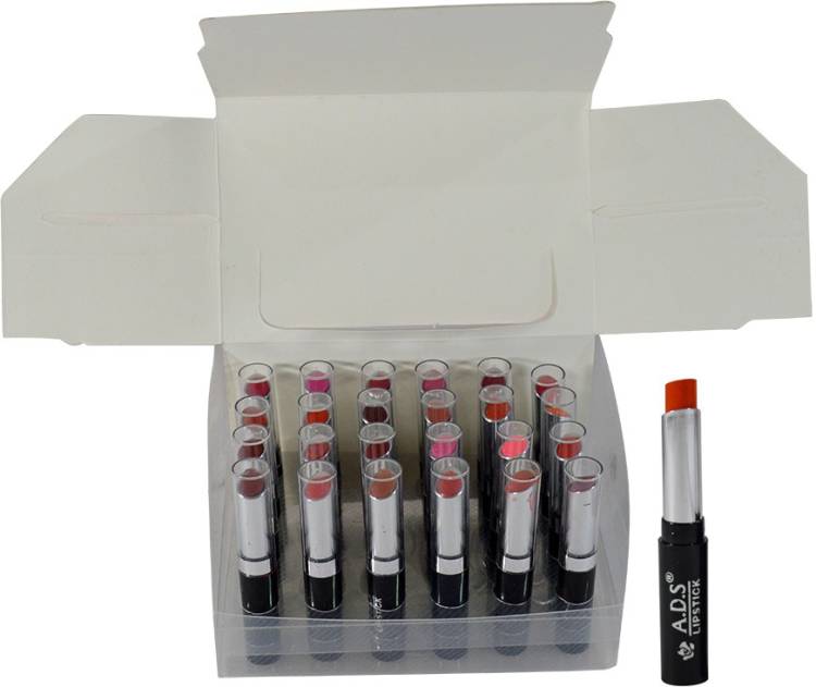 ads Glossy & Shine Lipstick Pack of 24 Price in India