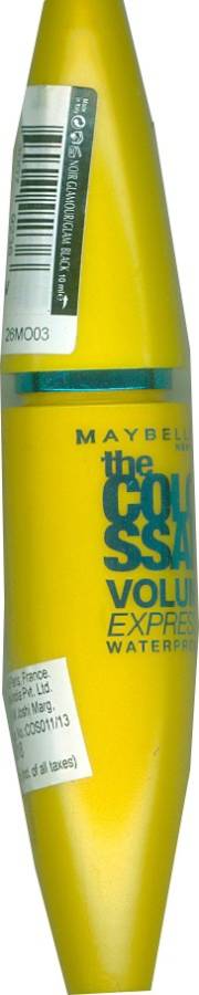 MAYBELLINE NEW YORK Volume Express Colossal Black Waterproof 9.2 ml Price in India