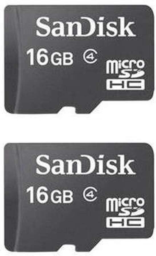 SanDisk 16 GB MicroSD Card Class 4  Memory Card