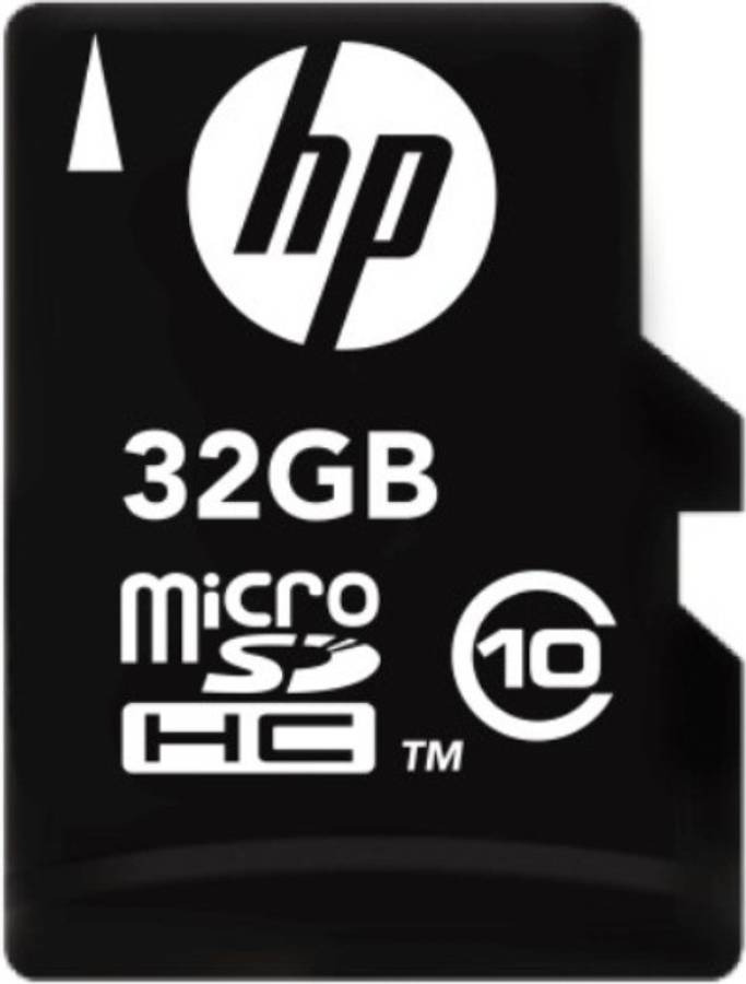 HP micro 32 GB MicroSD Card Class 10 90 MB/s  Memory Card