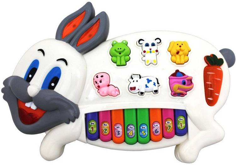 Shopaholic New Generation Kids Piano - Rabbit