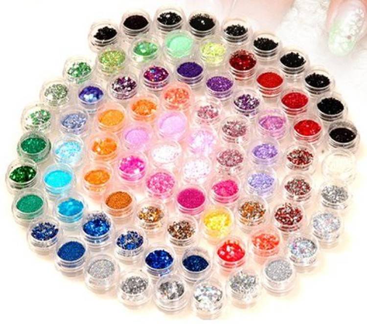 Origin Creation Nail Art Buy Pot Nail Art Glitter Dust Rhinestone Spangle Powder Glitter Price in India