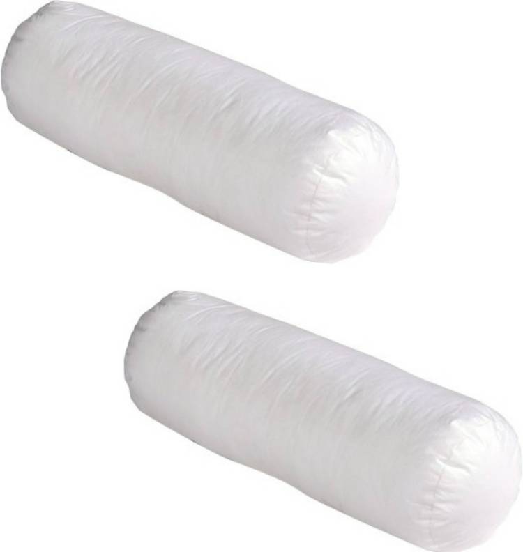 Sophiamax Polyester Fibre Solid Bolster Pack of 2