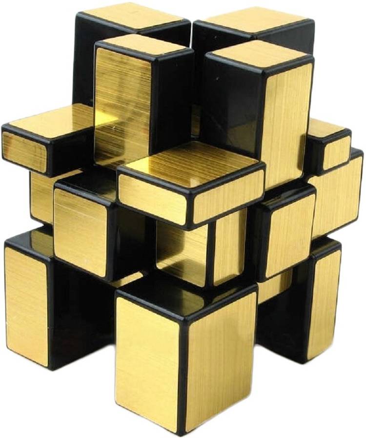 Asquare Deals 3x3 Gold Mirror Cube