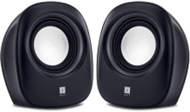 iball SoundWave 2 Multimedia 2.0 -Black 4 W Portable Laptop/Desktop Speaker