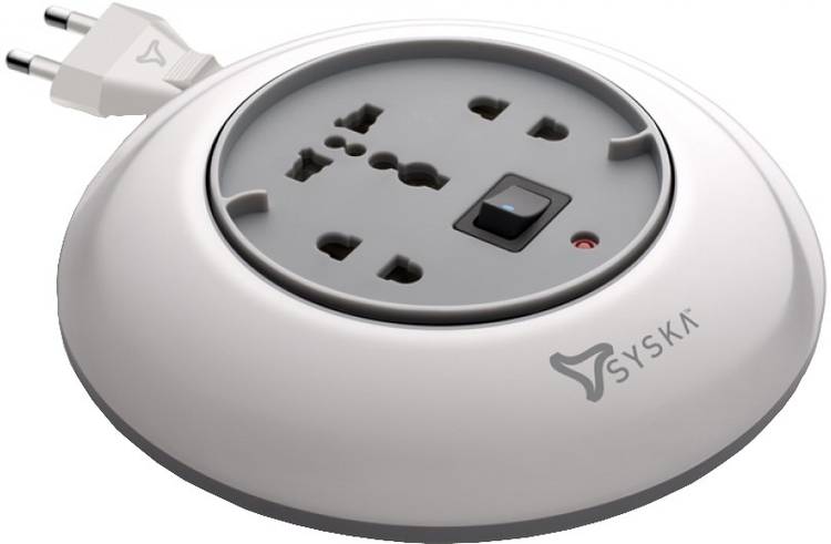 Syska Power Wheel Extension Board 3  Socket Extension Boards