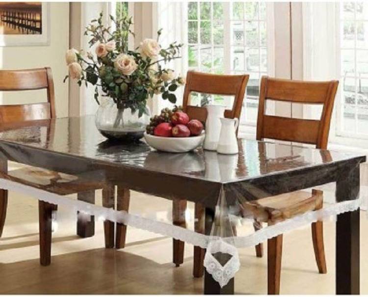 Kuber Industries Solid 6 Seater Table Cover