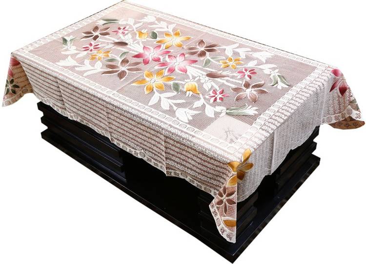 KUBER INDUSTRIES Printed 4 Seater Table Cover