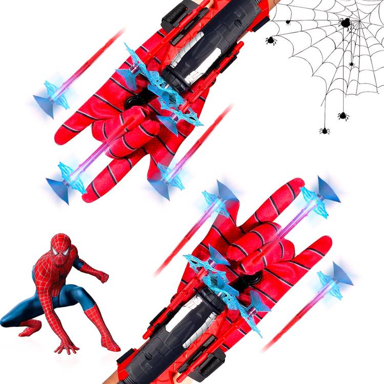 FANSEEKART Spiderman web shooter indoor & outdoor for kids_2KJ