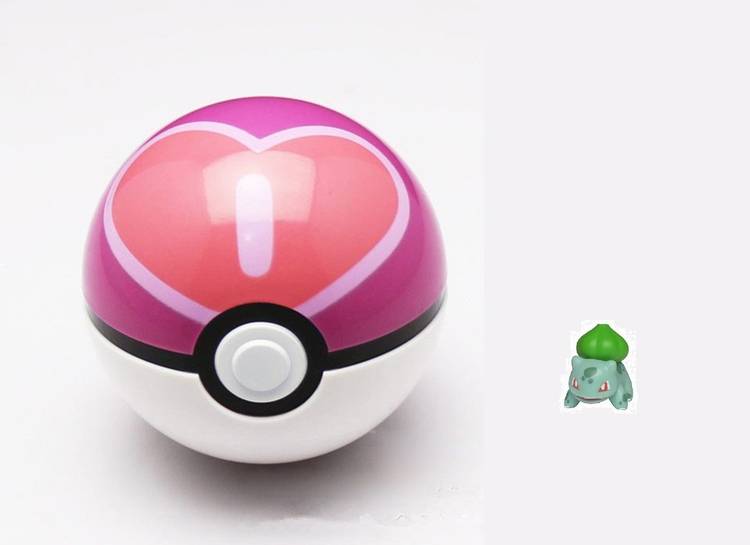 FOZZO-SK New Poke Ball Anime Pokemon with Tiny Figure inside kids cartoons