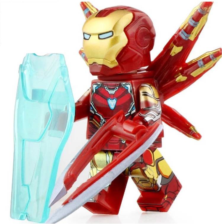 Delite Fun Play Iron Man Mini building blocks puzzle generic toy figure