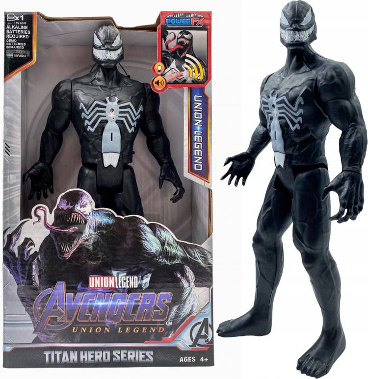 Ridhimani Marvel Avengers Union Legend Titan Hero Series 12-Inch Venom Action Figure Toy