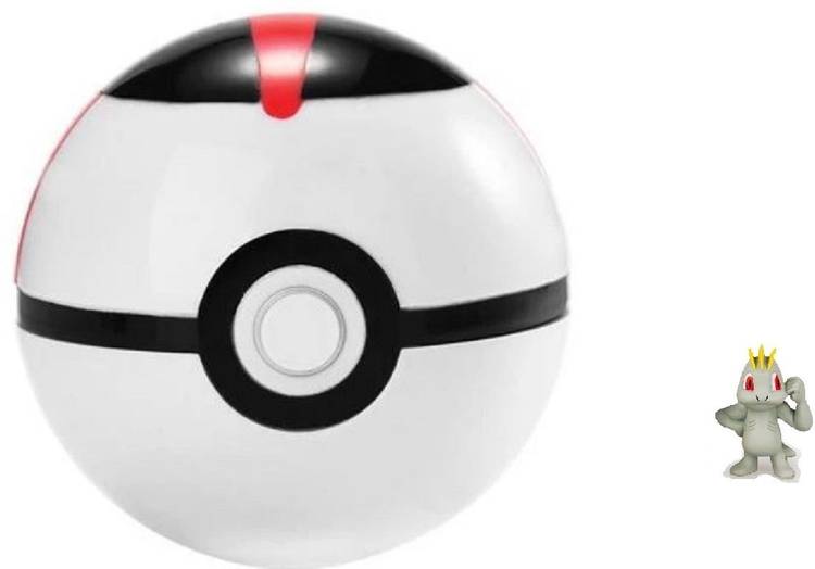 Delite PokeMon Multi Color Poke Ball with Tiny Toy figure inside Random Color cartoon