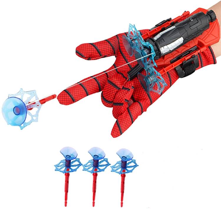 Aganta Spider Web Shooters Toy for Kids Hero Wrist Toy Set Cosplay Launcher Bracers