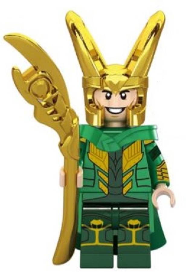 FOZZO-SK New LOKI Mini Toy Figure Legoing Building Blocks Avengers Puzzle