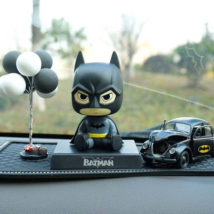 gtrp Batman Bobblehead with Mobile Holder for Car Dashboard, Office Desk